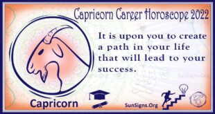 capricorn career horoscope 2022