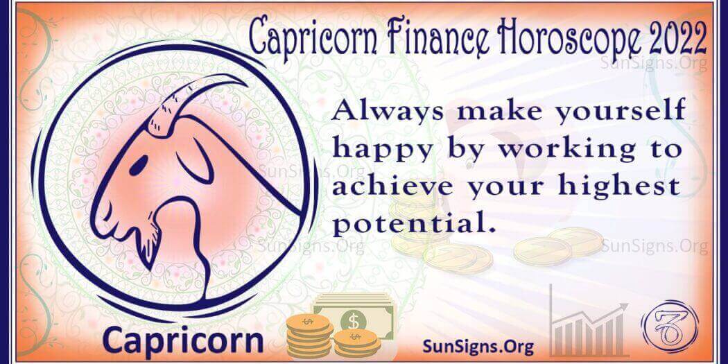 Capricorn Finance, Wealth, Property Horoscope 2022 Predictions