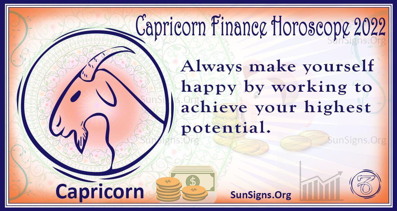 Capricorn Finance, Wealth, Property Horoscope 2022 Predictions