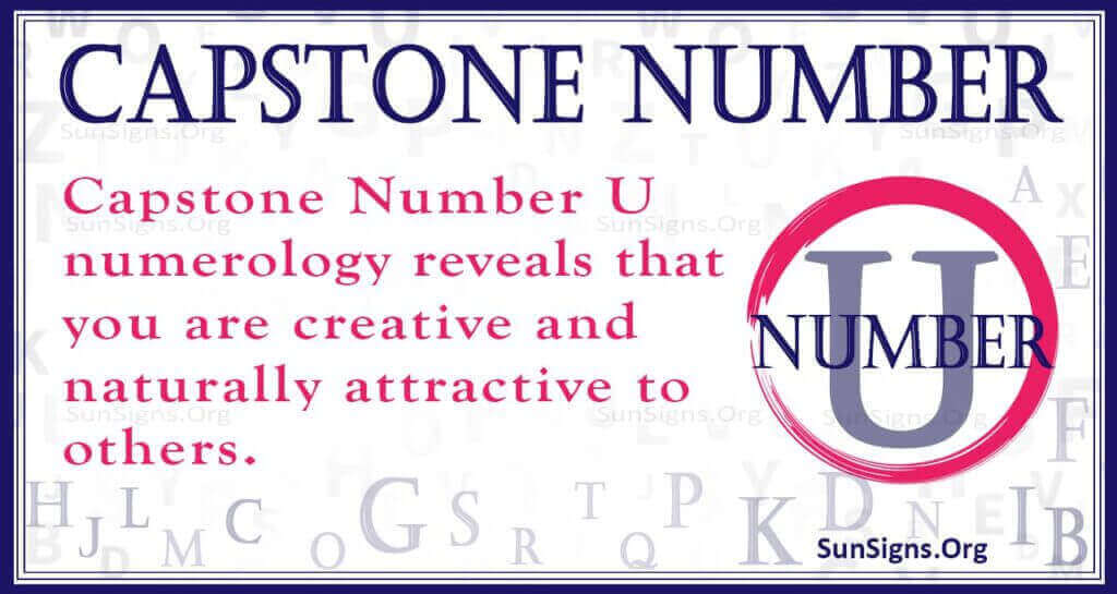 capstone number u