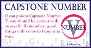 capstone number v