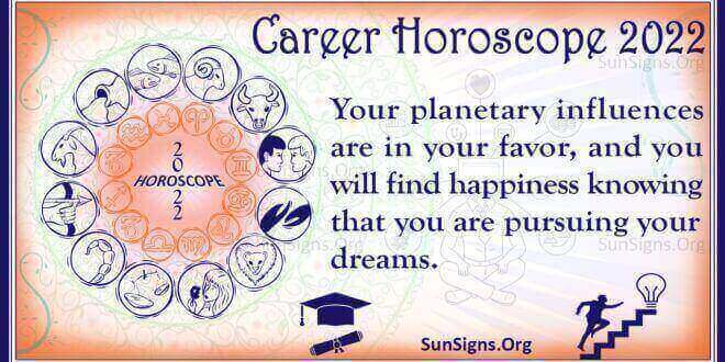 career horoscope 2022