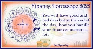 finance horoscope 2022