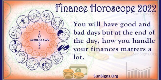 finance horoscope 2022