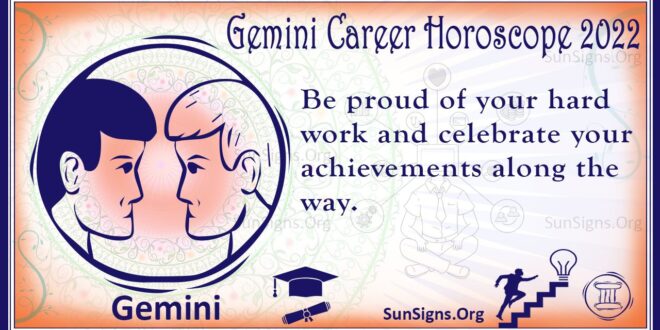 gemini career horoscope 2022