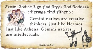 hermes athena gemini zodiac sign