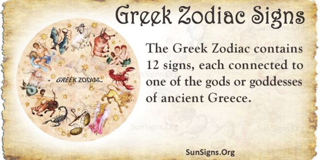 greek zodiac signs