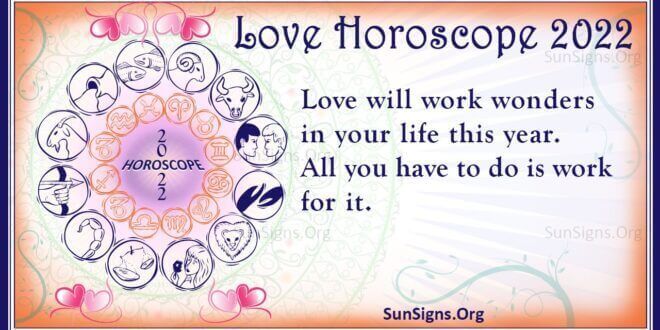 love horoscope 2022