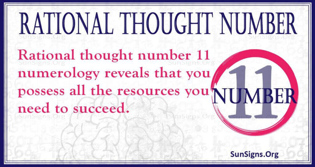 Rational Thought Number 11