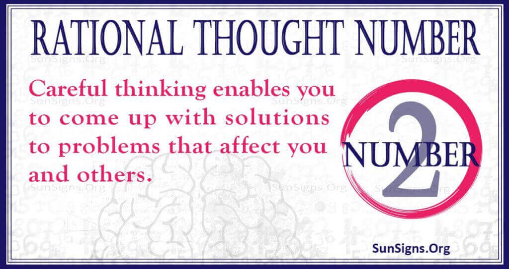 Rational Thought Number 2