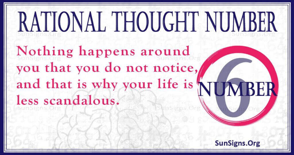 Rational Thought Number 6
