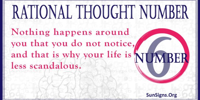 Rational Thought Number 6
