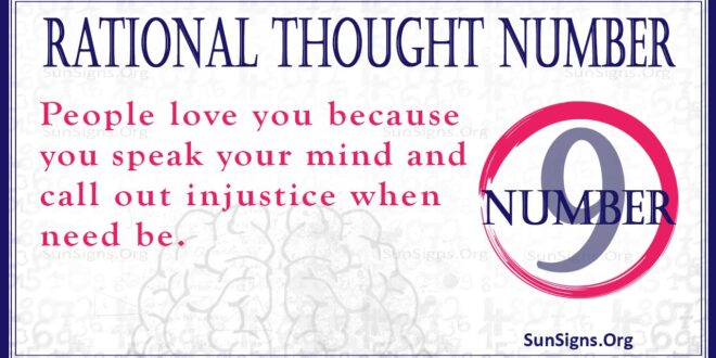 Rational Thought Number 9