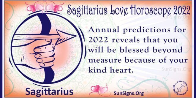 sagittarius love horoscope 2022