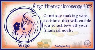 virgo finance horoscope 2022