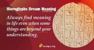 Hieroglyphs Dream Meaning