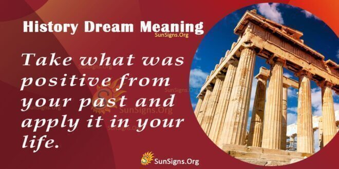 History Dream Meaning