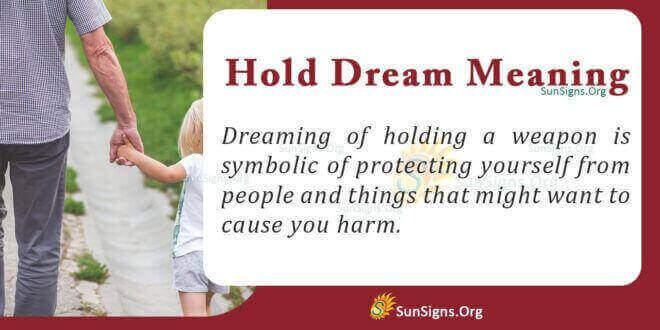Hold Dream Meaning