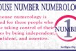 house number numerology 1