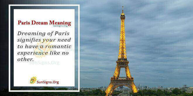 Paris Dream Meaning