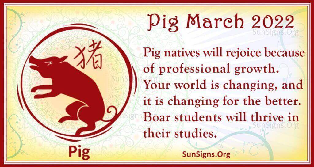 pig march 2022