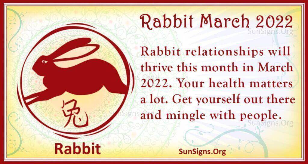 rabbit march 2022
