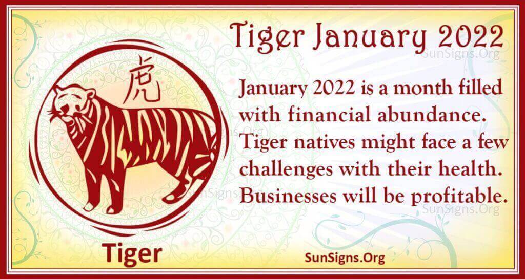 tiger january 2022