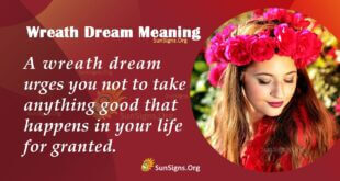 Wreath Dream Meaning