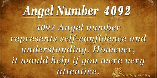 4092 angel number