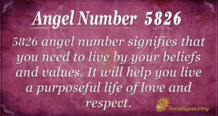 5826 angel number