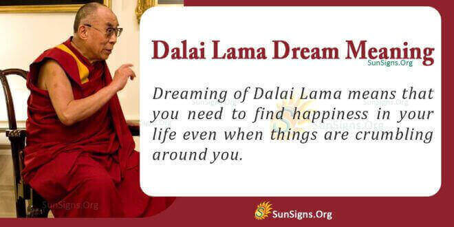 Dalai Lama Dream Meaning