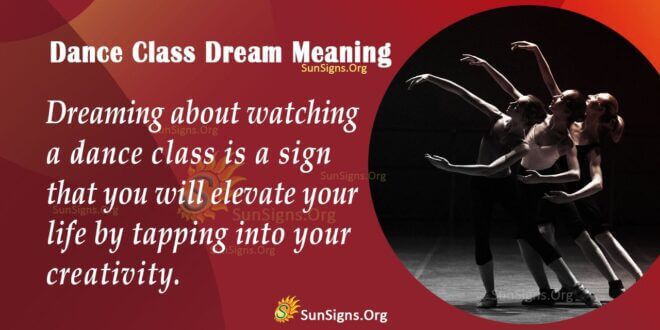 Dance Class Dream Meaning