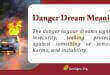 Danger Dream Meaning