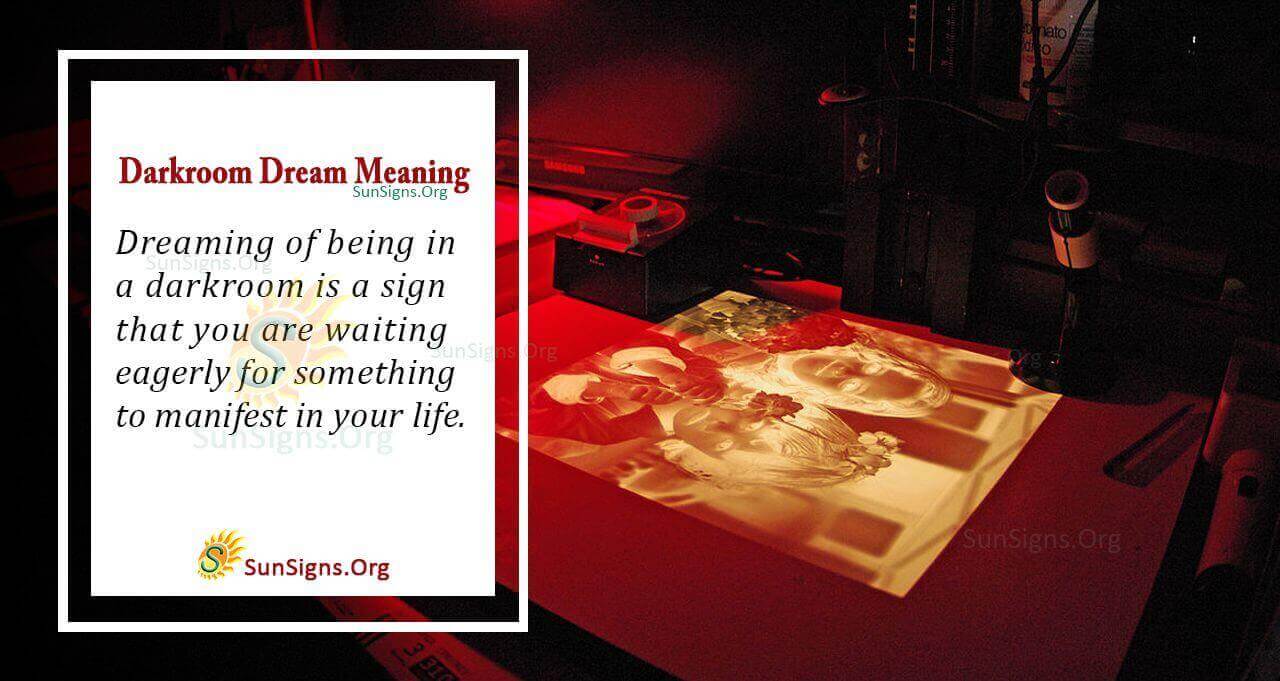 Seeing A Darkroom In Your Dream Meaning, Interpretation and Symbolism