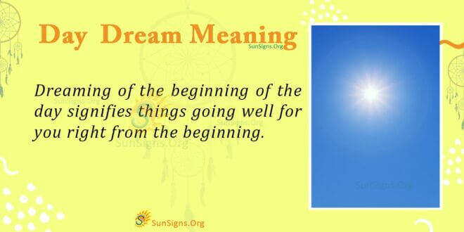 Day Dream Meaning