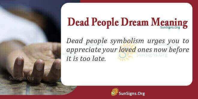 Dead People Dream Meaning
