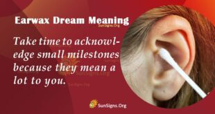 Earwax Dream Meaning