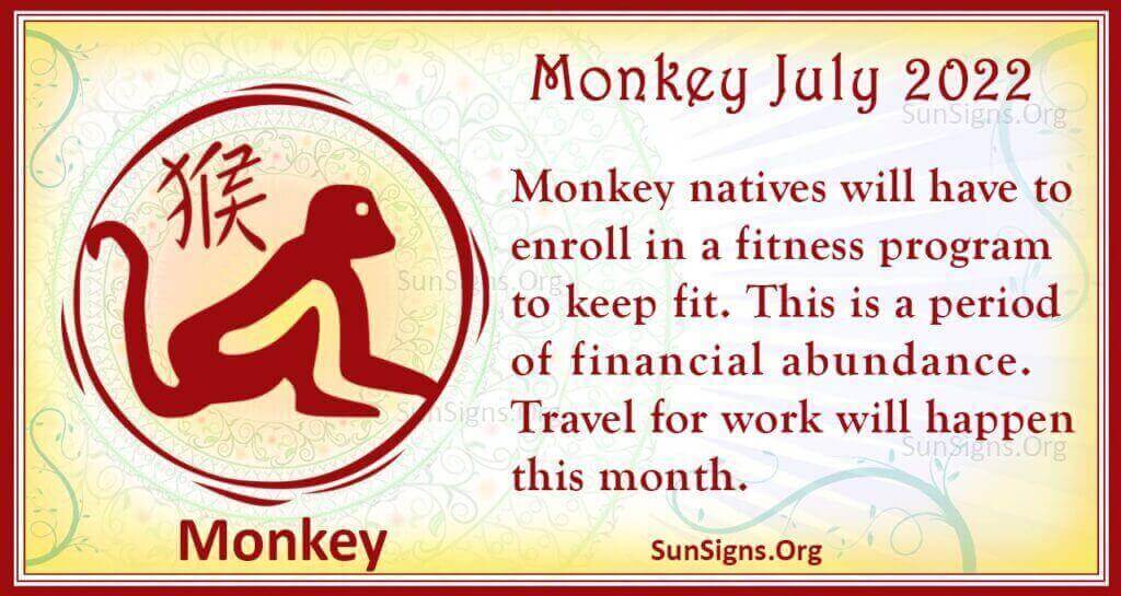 monkey july 2022