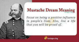 Mustache Dream Meaning