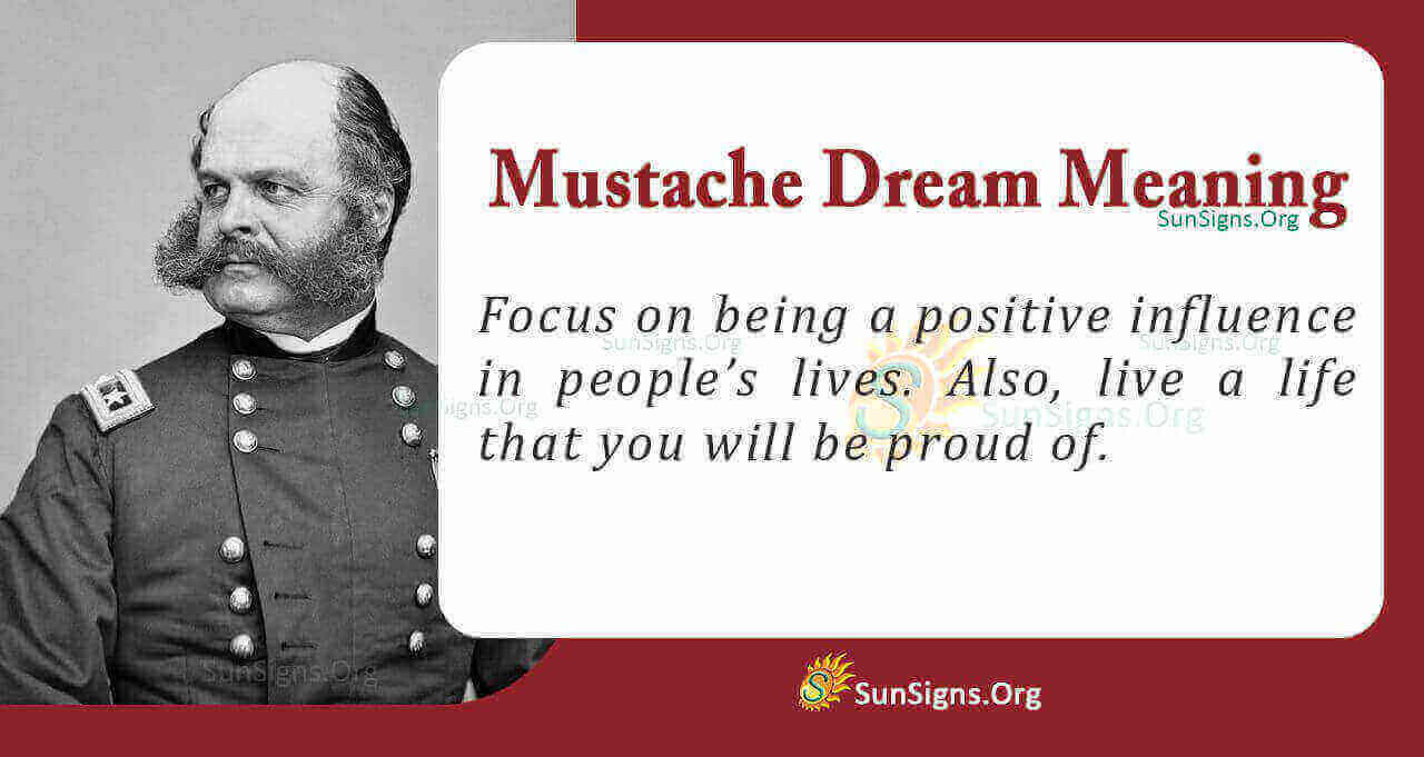 Did You Have A Moustache Dream? Meaning, Interpretation And Symbolism