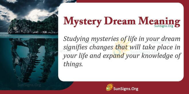 Mystery Dream Meaning