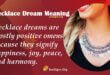Necklace Dream Meaning