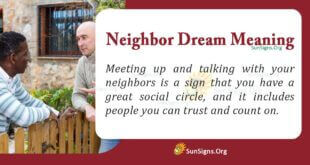 Neighbor Dream Meaning