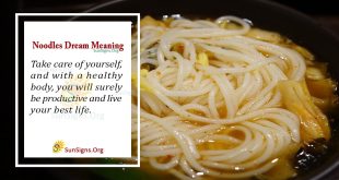 Noodles Dream Meaning