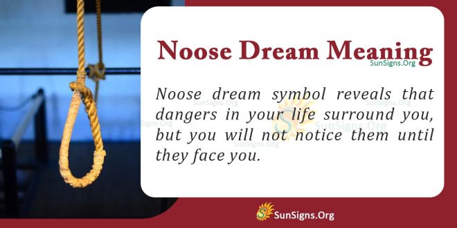 Noose Dream Meaning