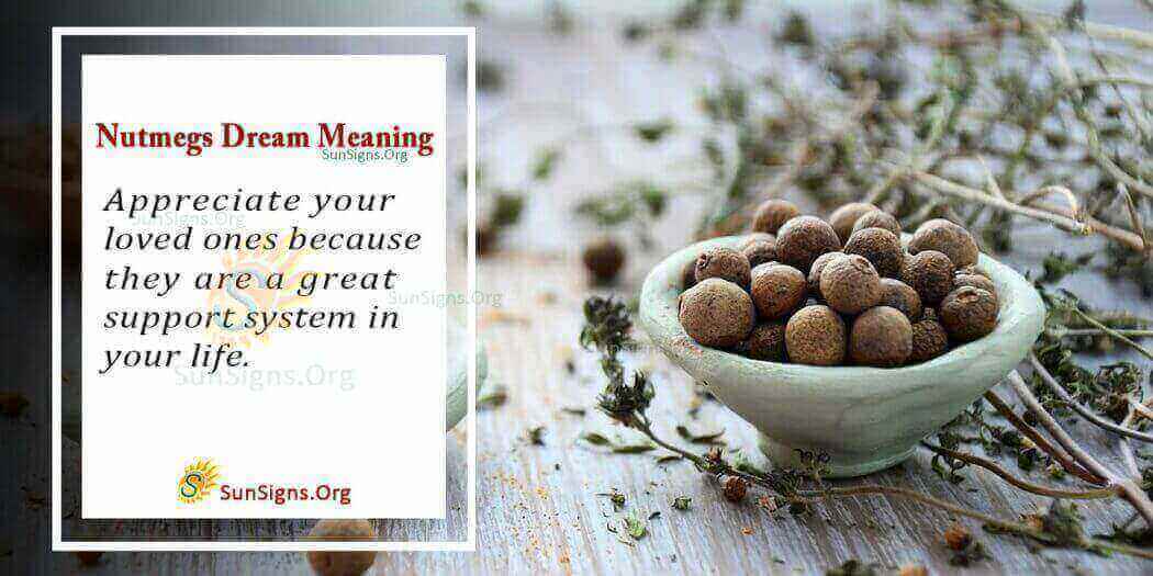 Nutmeg Dream Meaning, Interpretation and Symbolism