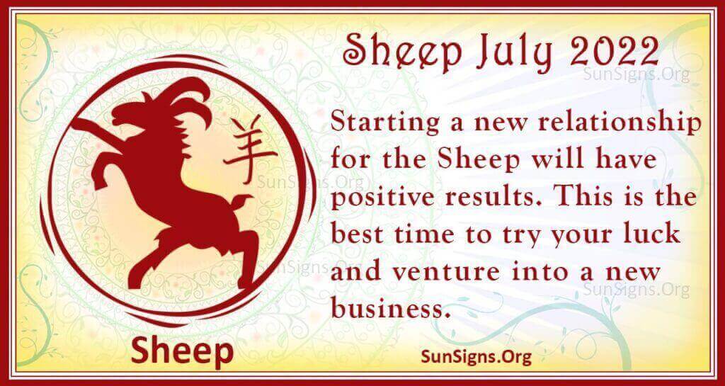 sheep july 2022