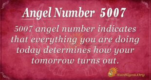Angel Number 5007