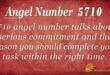 Angel Number 5710