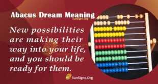 Abacus Dream Meaning